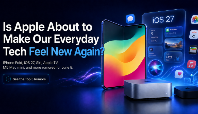 Apple June 8 Rumors: iPhone Fold, iOS 27, Siri and More