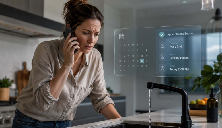 AI Receptionist Books Appointments 24/7 | One Vision